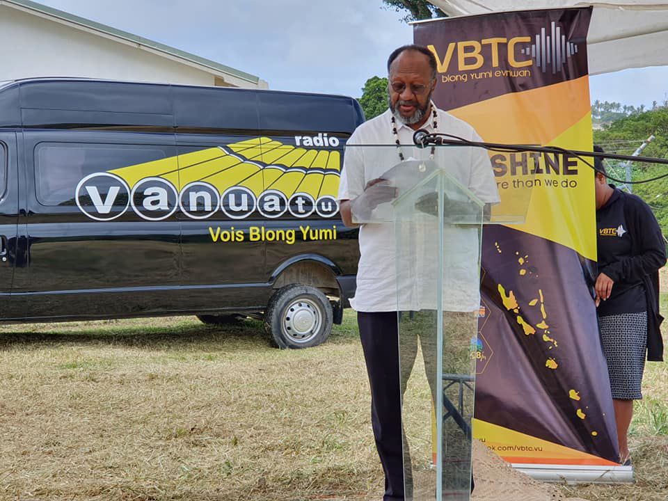 Radio Vanuatu Capital Development Work Begins